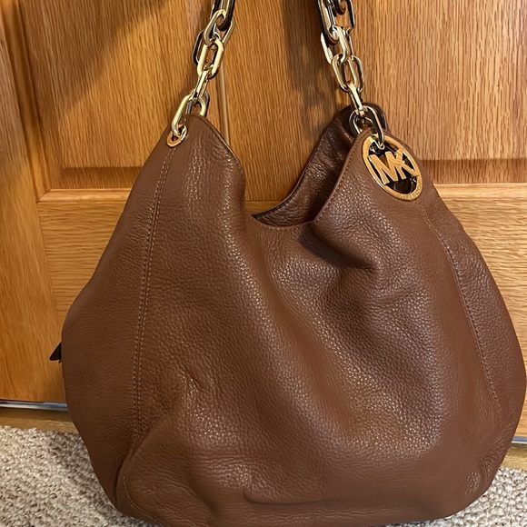 Michael Kors barely used brown tote purse - Picture 2 of 7